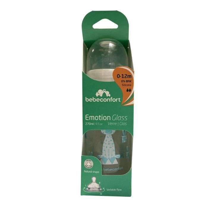 bebe-confort-bebe-confort-emotion-glass-biberon-verre-anti-colic-0-12-mois-270-ml-biberon-et-goupillon.jpg BEBE CONFORT EMOTION GLASS BIBERON VERRE ANTI COLIC 0-12 MOIS 270 ML – Image 1