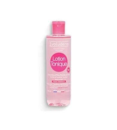 EVOLUDERM LOTION TONIQUE APAISANTE EAU DE ROSE 250ML