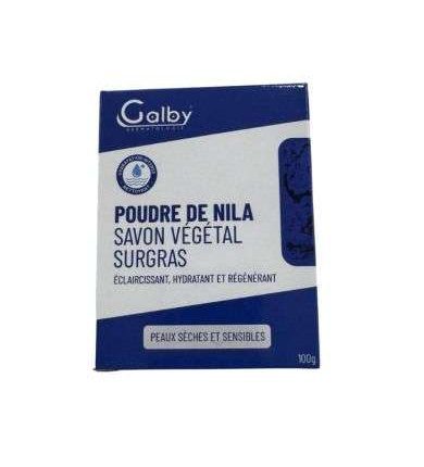 GALBY SAVON VEGETAL SURGRAS POUDRE DE NILA 100G