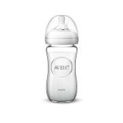 AVENT BIBERON NATURAL EN VERRE 240 ML 1MOIS+ 8 OZ