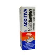 ADDITIVA MULTIVITAMINES GOUT ORANGE 20 COMPRIMES EFFERVESCENT
