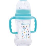 Bebe Confort – Biberon Maternity avec poignées 270 ml – Indians Bleu (6-24M +)