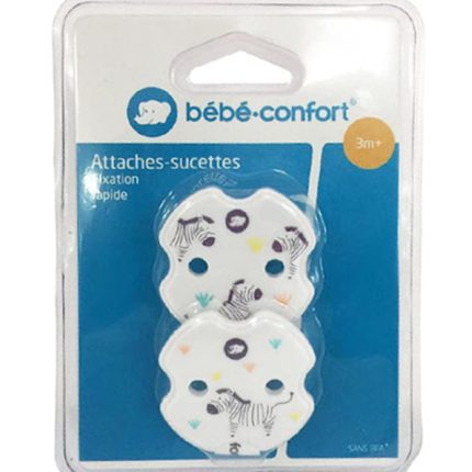 Bebe Confort – Attaches sucette clip croix (3M +)