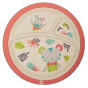 Bebe Confort – Assiette en Bambou avec compartiments – Jungle Vibes (18M +)