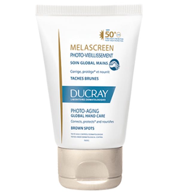 3282770073249_3885db36-c7d3-4c7f-94dc-30e140c99957-1.jpg DUCRAY MELASCREEN PHOTO VIEILLISSEMENT SOIN GLOBAL MAINS 50 ML – Image 1