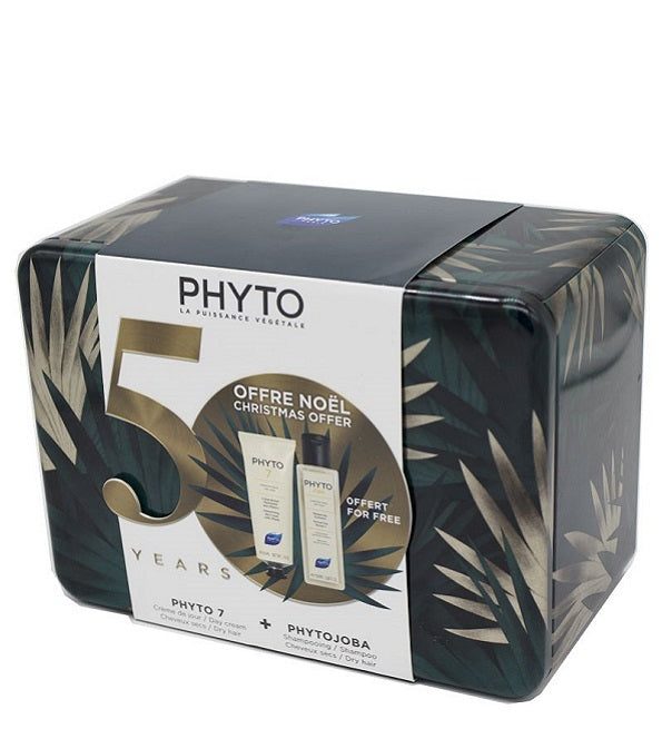 3338221004765-coffret-50-ans-noel-2019-phyto-7-creme-de-jour-50ml-phytojoba-shampooing-100ml-offert_6d2231e4-4de3-44c5-85d0-f5b94e89cc29-1.jpg Coffret 50 Ans Phyto 7 Crème de Jour 50ml + Phytojoba Shampooing 100ml (Offert) – Image 1