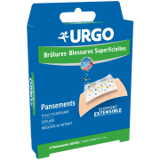 Urgo Brûlures Pansement Extens 7×10 cm x4