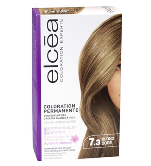 3401399688263_40f87d70-fc81-4f42-9914-18baf6e16340-1.jpg Elcea Coloration Experte – Blond Doré 7.3 – Image 1