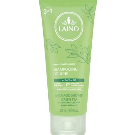 Laino Shampoing Douche Thé Vert Bio – 200 ml