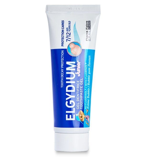 3577056010033-1.jpg ELGYDIUM DENTIFRICE JUNIOR 7-12 ANS 50 ML – Image 1