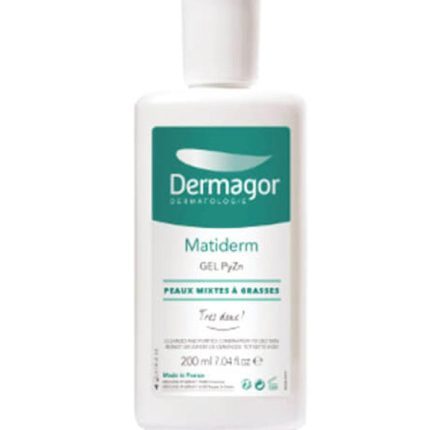 Dermagor – Gel Py-Zn Nettoyant Assainissant sans savon – 200 ml