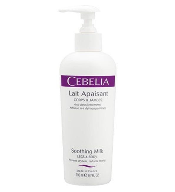 3760054600607_7b3f2704-ff12-4d25-b1fb-a8a9fb562d52-1.jpg CEBELIA LAIT APAISANT CORPS ET JAMBES 290 ML – Image 1