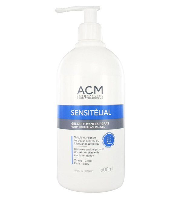 3760095252582-1-2.jpg ACM SENSITELIAL GEL NETTOYANT SURGRAS 500 ML – Image 1