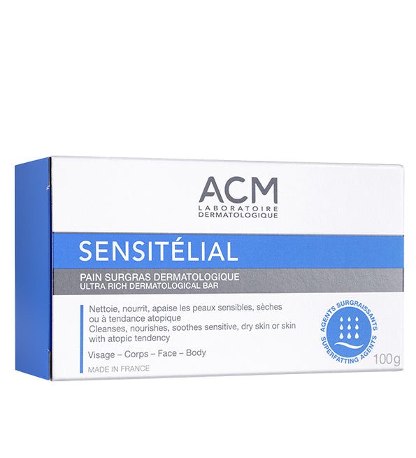 3760095253275_05ba323b-e081-4dd8-882b-2c8d5c9f50f9-1.jpg ACM SENSITELIAL PAIN SURGRAS DERMATOLOGIQUE 100 G – Image 1