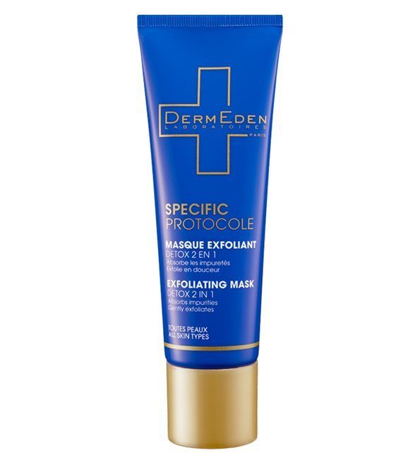 3760192240291-1-1.jpg DERMEDEN MASQUE EXFOLIANT DETOX 50 ML – Image 1