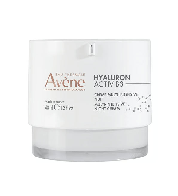 40ml_60e4d9a7-f283-48a9-95e2-d77d7ec62741-1.png AVENE HYALURON ACTIV B3 CREME MULTI INTENSIVE NUIT 40 ML – Image 1