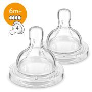 Avent – SCF634/27 – Tétine Anti-Colic 6 mois et + (Débit Rapide)