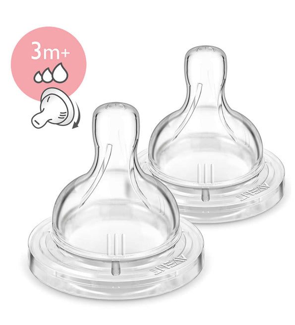 5012909010962_9e346eca-aa4f-4629-8302-9c0c972a288b-1.jpg Avent – SCF635/27 – Tétine Anti-Colic 3 mois et + (Débit Variable) – Image 1