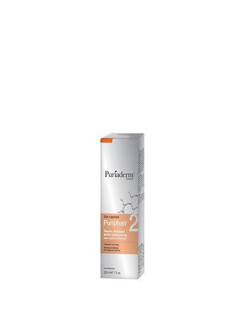 51004_puriphan_demelant-1-1.jpg PURIADERM PURIPHANE2 BAUME DEMELANT APRES SHAMPOOING HOMMES FEMMES 200 ML – Image 1