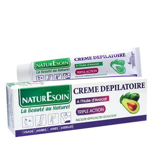 6111246207635-1-1.jpg NaturEsoin Crème Dépilatoire à l’Huile d’Avocat – 50 ml – Image 1