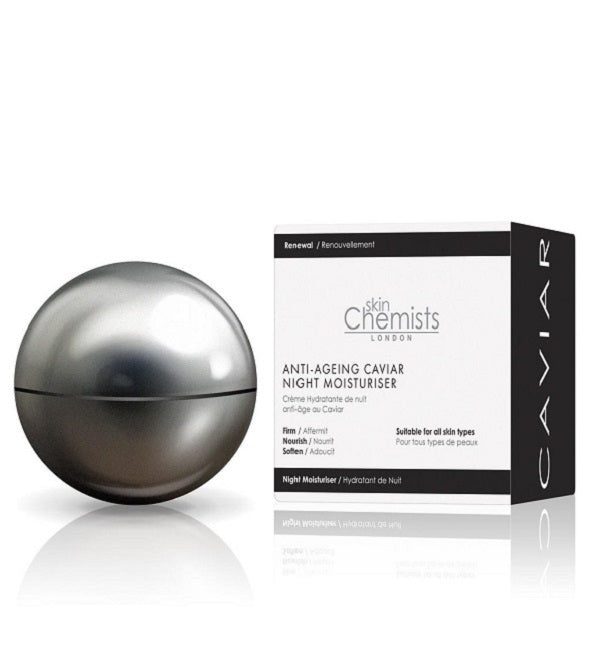 637665737158_9ad495a4-6a0c-4dd7-ac9d-3ed1b616afb5.jpg SKIN CHEMISTS CAVIAR CREME HYDRATANTE NUIT ANTI AGE 50 ML – Image 1