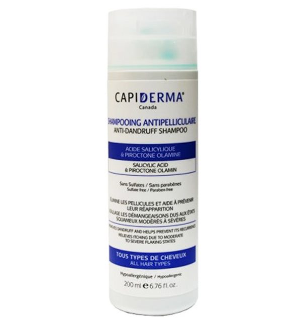 818118002706_426ec6e8-354b-43ec-8ea3-fdb3686d4ef3-1.jpg CAPIDERMA SHAMPOOING ANTI PELLICULAIRE 200 ML – Image 1