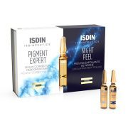 مصل Isdin Pigment Expert 10*2 مل + مقشر ليلي Isdin 10*2 مل