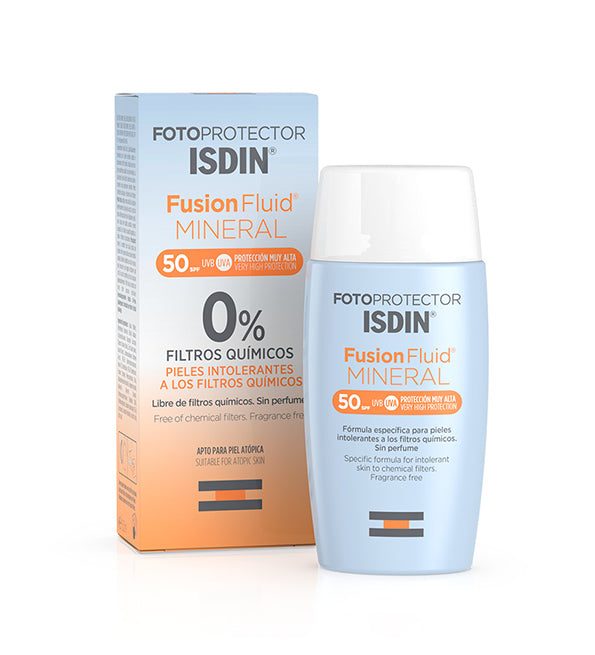 8470001674258_b4efc23a-b750-4452-baec-9fbd7e9238b6-1.jpg ISDIN FOTOPROTECTOR FUSION FLUID MINERAL 50 ML SPF 50 – Image 1