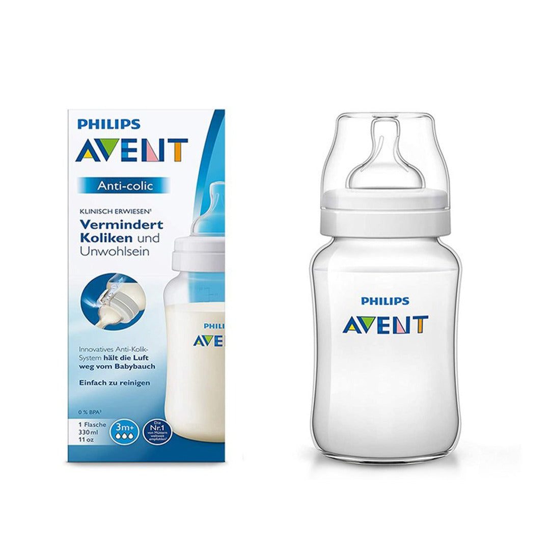 8710103868743-2.jpg AVENT BIBERON ANTI COLIC 330 ML 3 MOIS + 11 OZ – Image 1