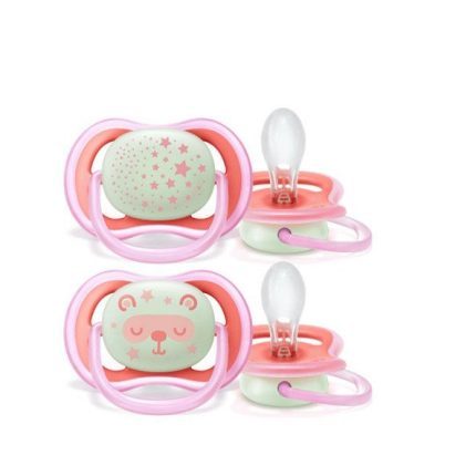 AVENT SUCETTE ULTRA AIR NIGHT 6-18 MOIS