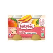 BABYBIO PETIT POT DE POMME ET MANGUE 2x130 G BIO
