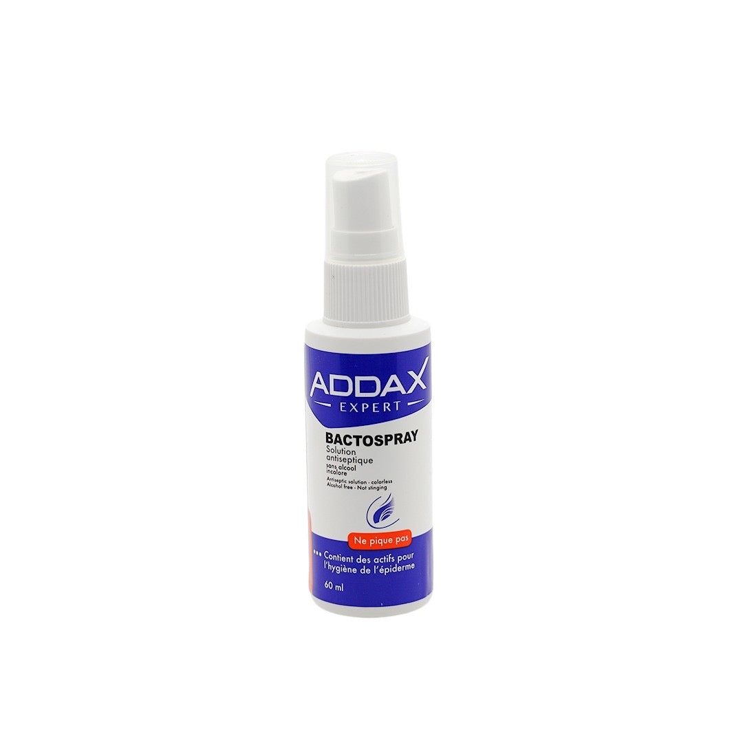 BACTOSPRAY-60ML-FLACON-1.jpg ADDAX BACTOSPRAY SOLUTION ANTISEPTIQUE SANS ALCOOL 60ML – Image 1