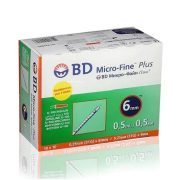 BD MICRO FINE PLUS AIGUILLE INSULINE 6MM X 6MM