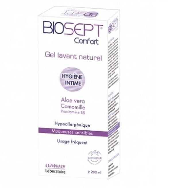 BIOSEPT7.5_ebb03fce-0e01-48cb-a57f-bbc16df39aaf.jpg BIOSEPT 7.5 GEL NETTOYANT TRAITANT EXTRA-DOUX À L’ALOE VERA 200 ML – Image 1