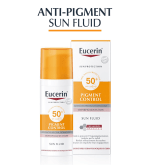 يوسيرين - سائل للتحكم في صبغة الشمس بعامل حماية من الشمس SPF50+ - 50 مل