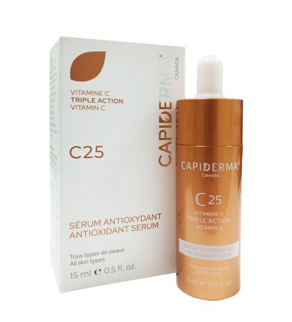 CAPIDERMA-C25-SERUM-ANTIOXYDANT-15mL-1-1.jpg CAPIDERMA C25 SERUM ANTIOXYDANT 15 ML – Image 1