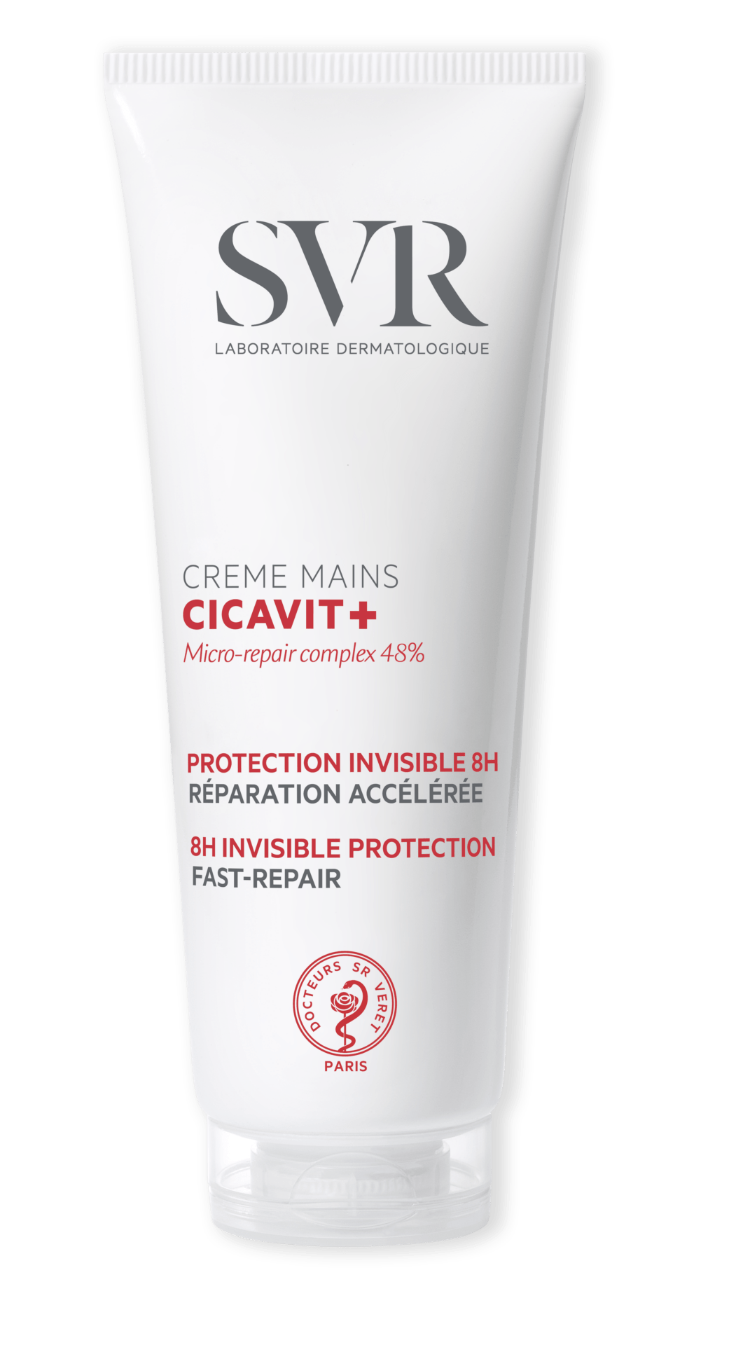 CICAVIT-CREME-MAINS-PACKSHOT-1.png-1.png SVR CICAVIT + Crème mains Protection invisible 8h -75g – Image 1