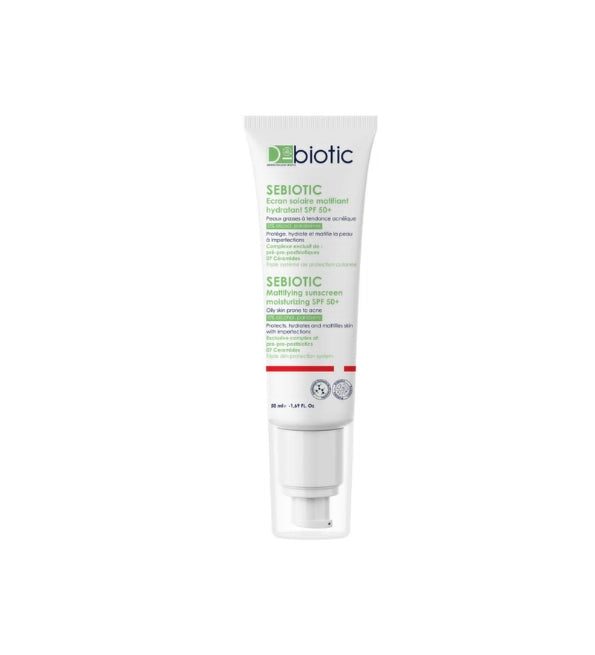 D-Biotic-sebiotic-ecran-solaire-matiffiant-hyd-spf50-50ml-2.jpg D BIOTIC SEBIOTIC ECRAN SOLAIR MATIFIANT 50 ML – Image 1