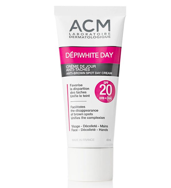 D_C3_A9piwhite-day-SPF-20-UVB-UVA-40ml-3760095250298-acm_105fc816-2f2d-494e-94b8-5ec43a81c430-1.jpg ACM DEPIWHITE DAY SPF20 CREME DE JOUR ANTI TACHES 40 ML – Image 1