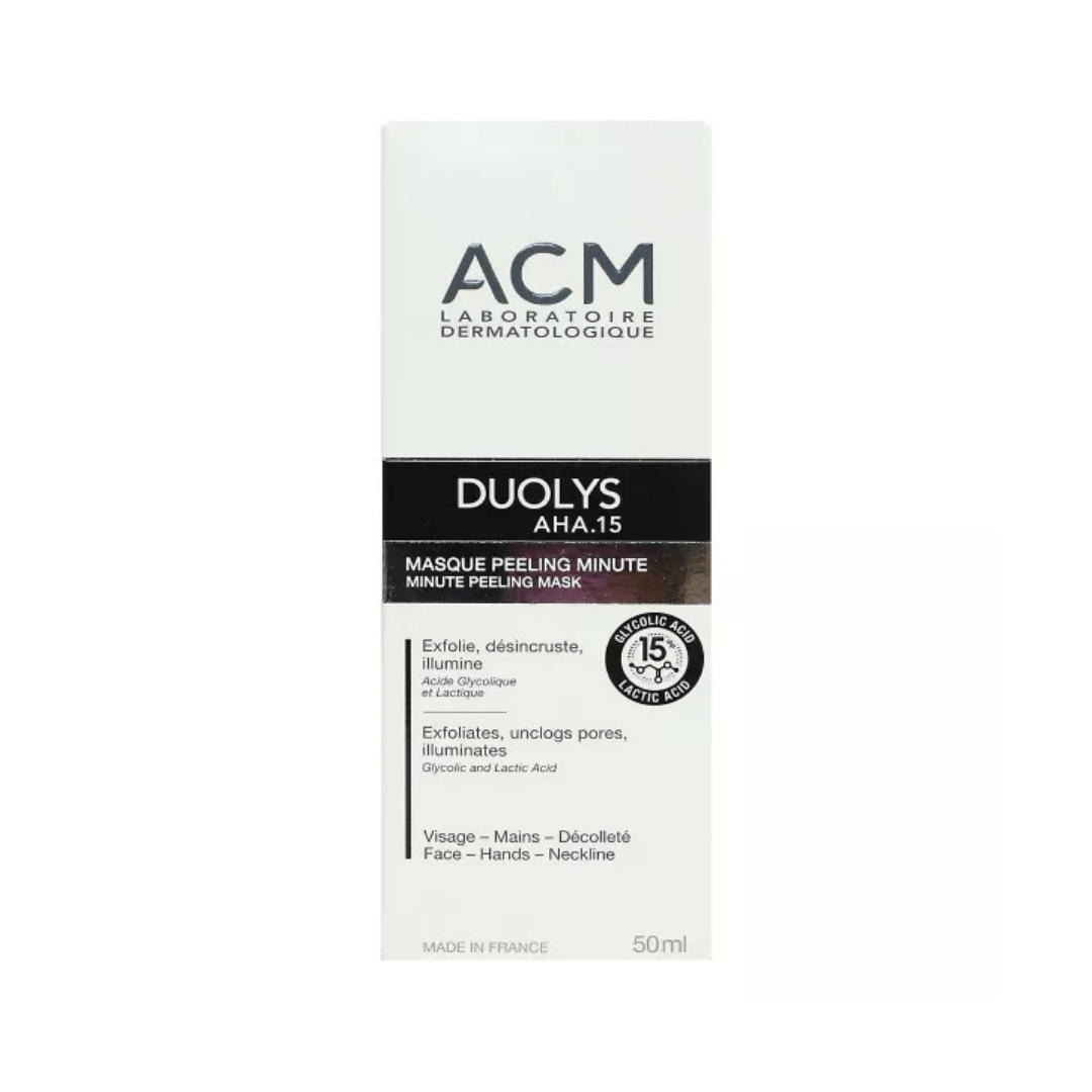 Designsanstitre-2026-02-17T105525.174-1.png ACM DUOLYS AHA 15 MASQUE PEELING MINUTE 50 ML – Image 1