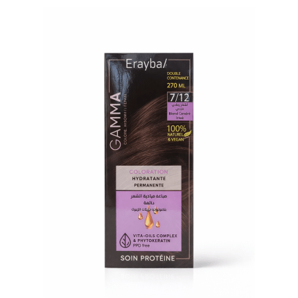 Erayba Gamma Coloration 7/12 Blond Cendre Irise