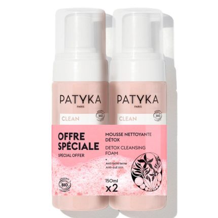 PATYKA CLEAN DUO MOUSSE NETTOYANT DETOX 150ML