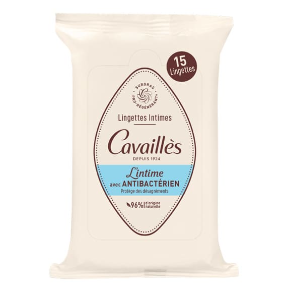 EFEFE_90eb2d45-f896-4390-827d-e09144078e25.jpg ROGE CAVAILLES LINGETTE INTIME AVEC ANTI BACTERIEN 15 UNITES – Image 1