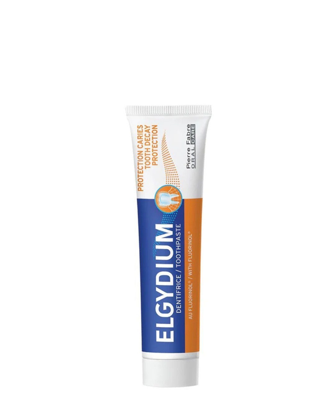 ELGYDIUM-ELGYDIUM-Protection-Caries-dentifrice.jpg ELGYDIUM DENTIFRICE PROTECTION CARIES 75 ML – Image 1