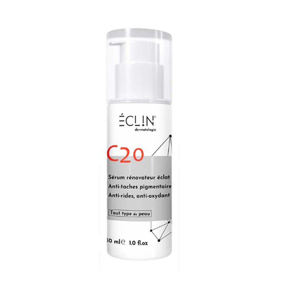 Eclin-Serum-C-20-Renovateur-Eclat-30-ml-novaparapharmacie-maroc-1.jpg ECLIN C20 SERUM RENOVATEUR ECLAT 30 ML – Image 1
