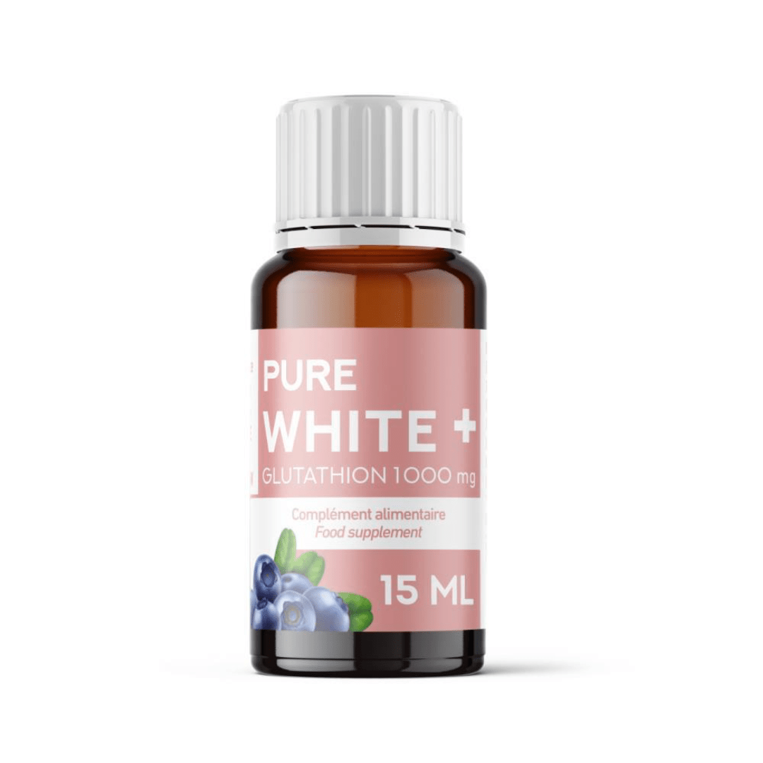 Eric-Favre-Pure-White-1015ml-1.png ERIC FAVRE SHOT PURE WHITE + GLUTATHION 1000 MG BOITE DE 10 – Image 1
