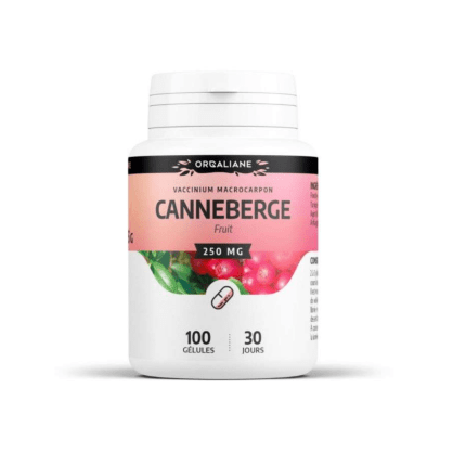 GPH ORGALIANE CANNEBERGE 250MG 100 GELULES