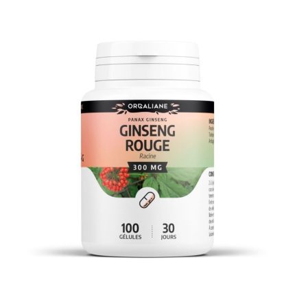 GPH DIFFUSION GINSENG ROUGE 100 GELULES