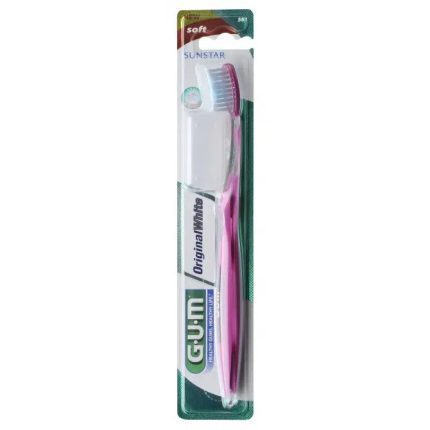 Gum Brosse A Dents Original White Souple 561