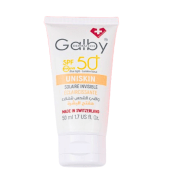 GALBY UNISKIN CREME SOLAIRE INVISIBLE ECLAIRCISSANTE SPF50+ 50 ML